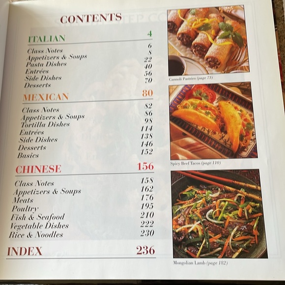 Step By Step Cooking Italian•Mexican And Chinese Recipes 3 Books In One - Picture 4 of 4